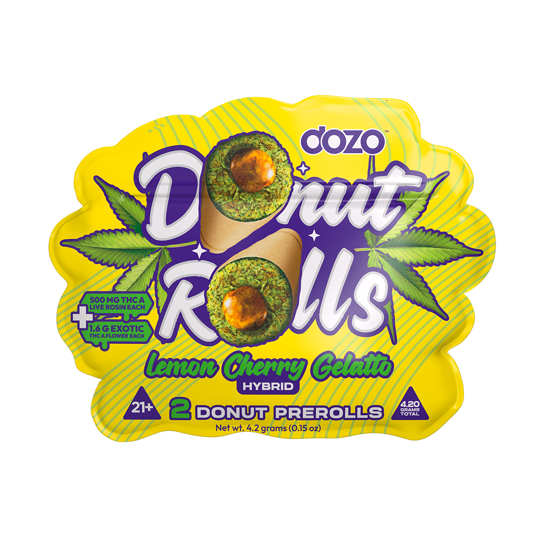 Dozo Donut Prerolls 4.20 g | Lemon Cherry Gelatto (Hybrid)