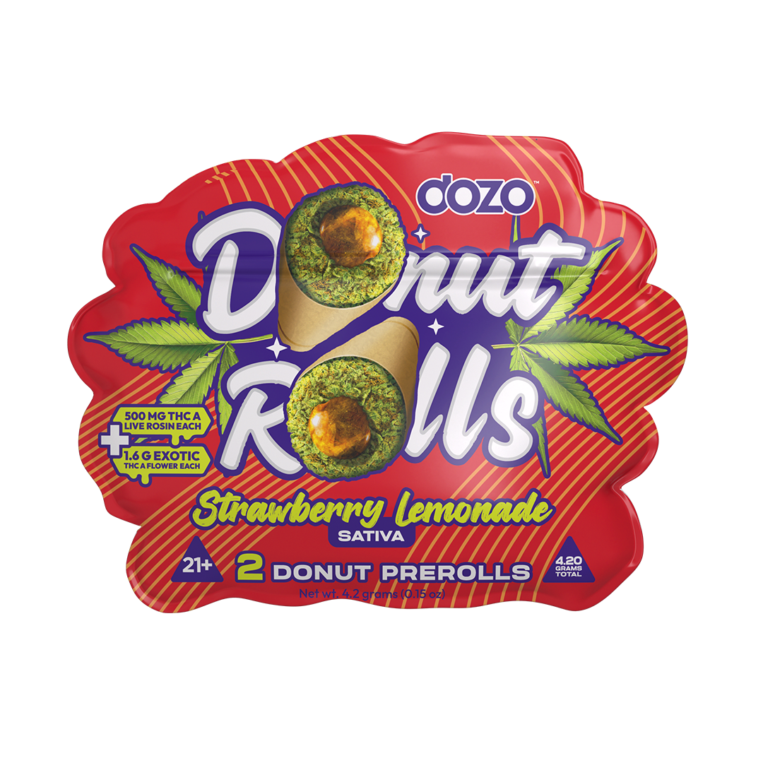 Dozo Donut Prerolls 4.20 g | Lemon Cherry Gelatto (Hybrid)