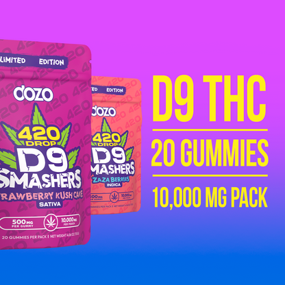 D9 Smasher Gummies - New 420 Limited Drop