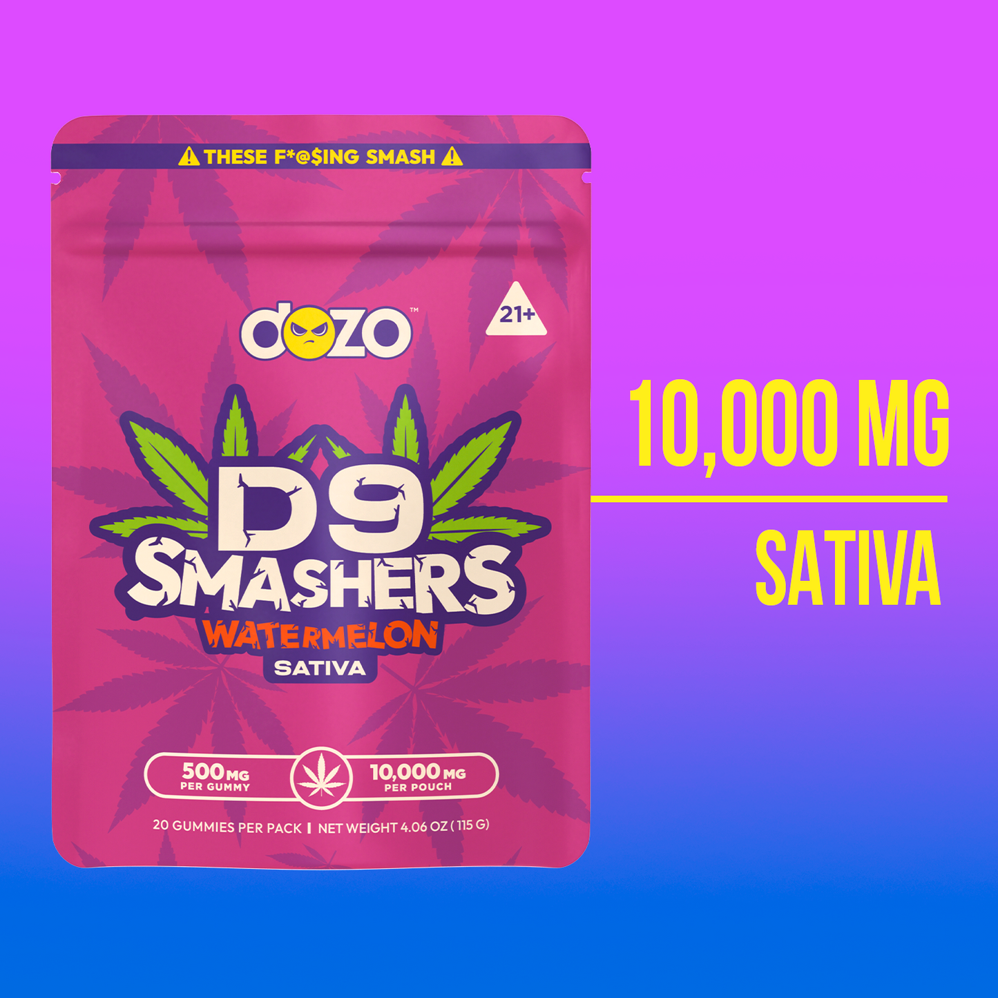 D9 Smasher Gummies