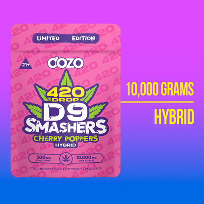 D9 Smasher Gummies - New 420 Limited Drop