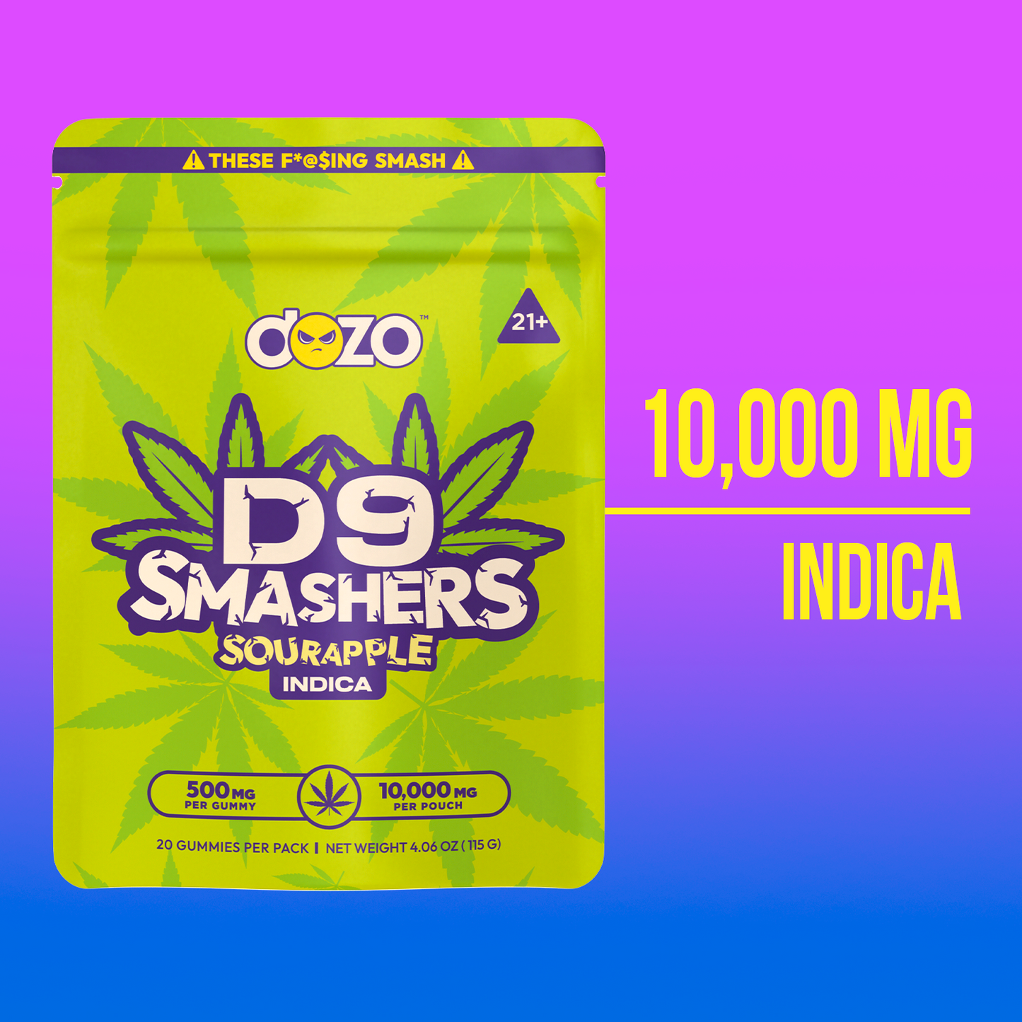 D9 Smasher Gummies