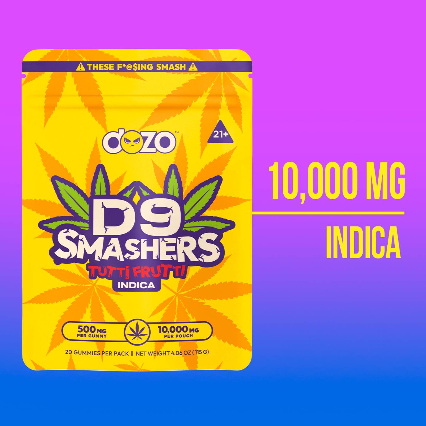 D9 Smasher Gummies