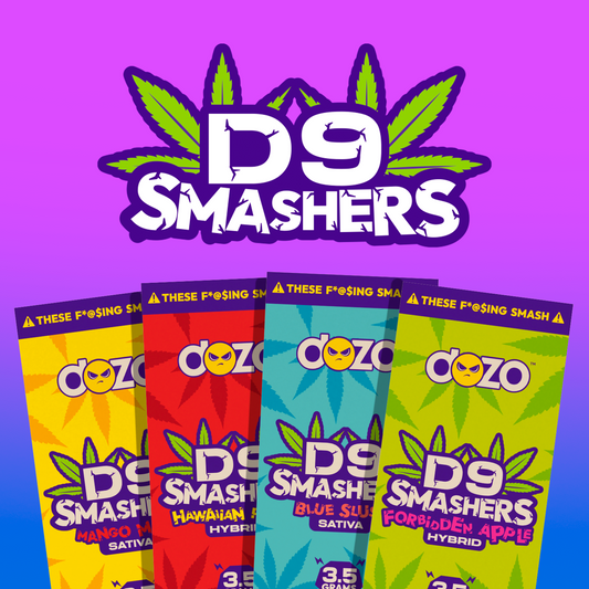 3.5g Dozo D9 Smashers THC-A Disposable