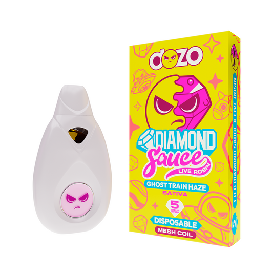 Diamond Sauce Disposable 5g | Ghost Train Haze