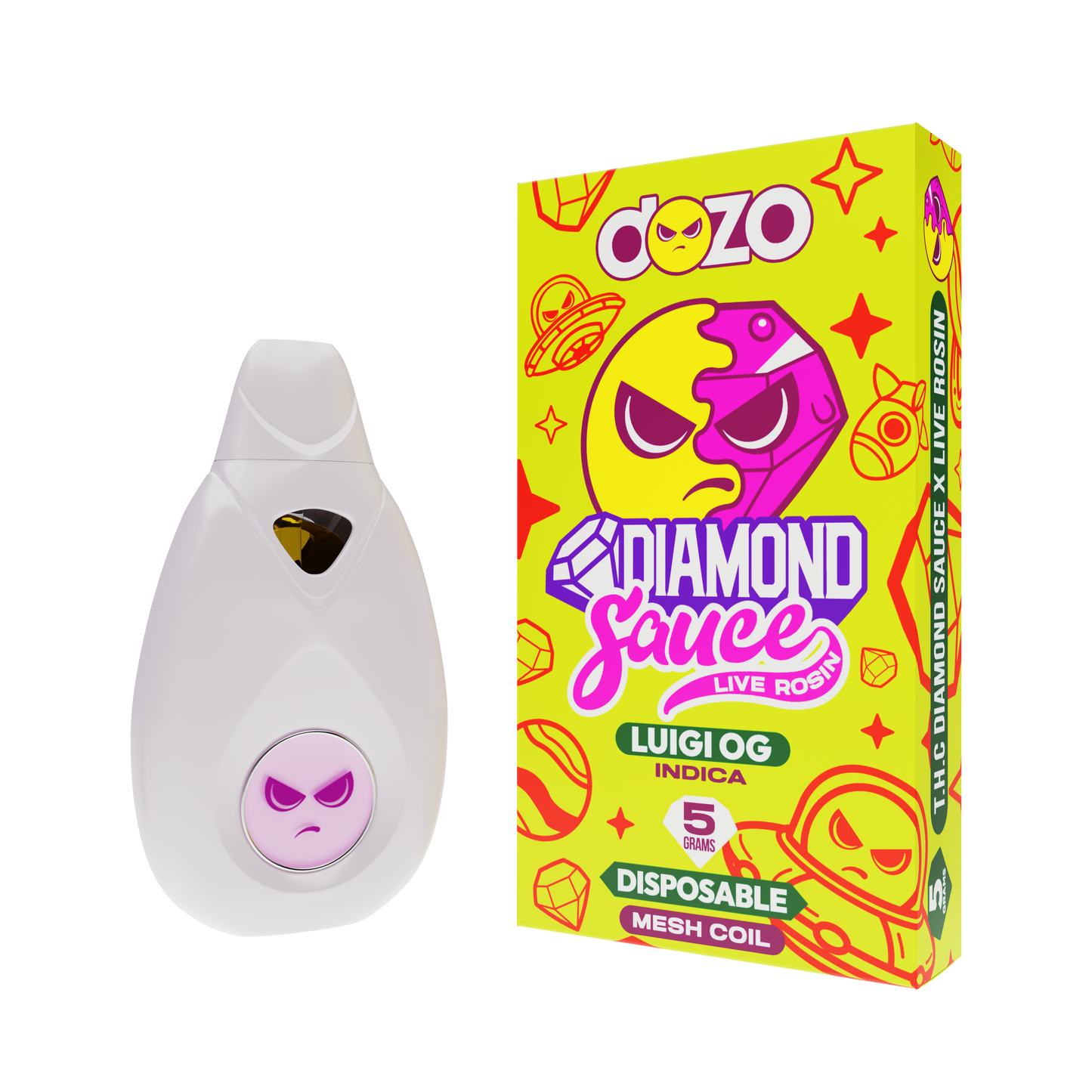 Diamond Sauсe Disposable 5g | Luigi OG (Indica)