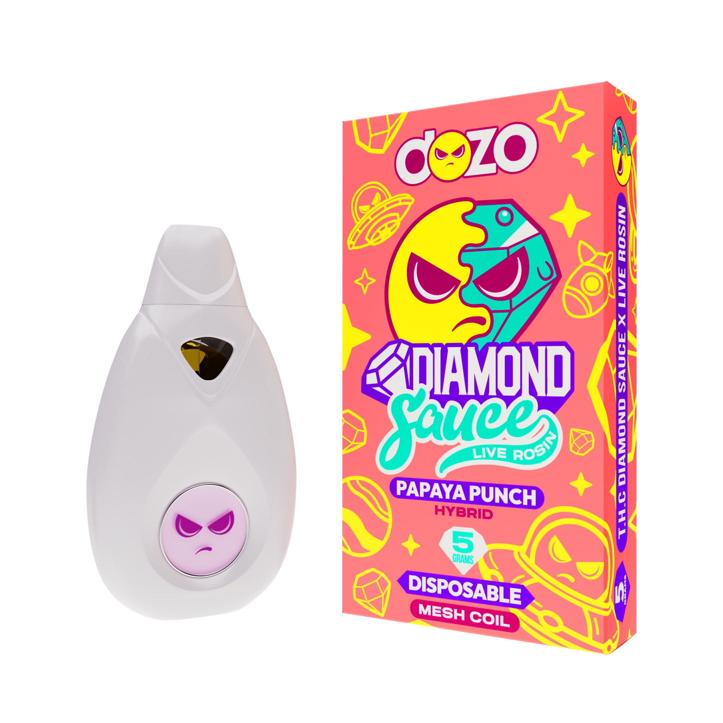 Diamond Sauсe Disposable 5g | Papaya Punch (Hybrid)