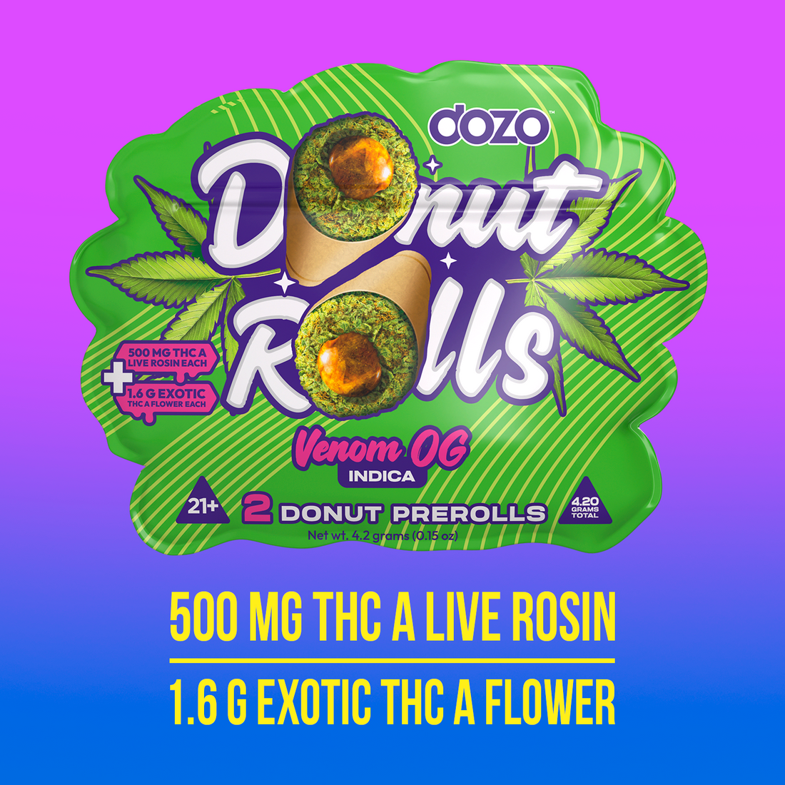 New Drop - Dozo Donut Prerolls 4.20 g