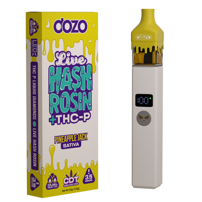 3.5g Dozo Live Hash Rosin THC-P Vape