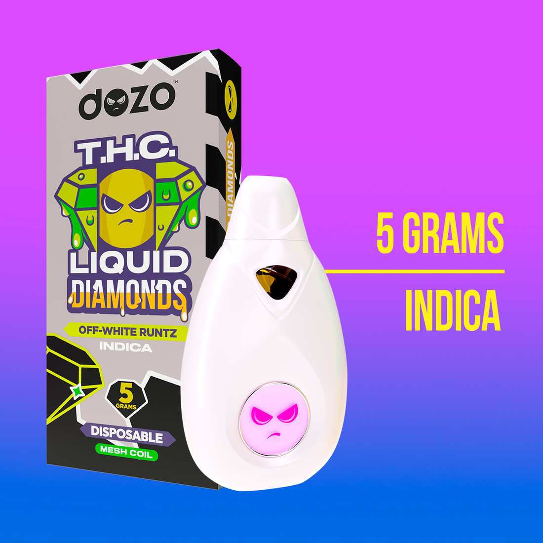 5g Liquid Diamonds Disposable | Lemon Cherry (Sativa)