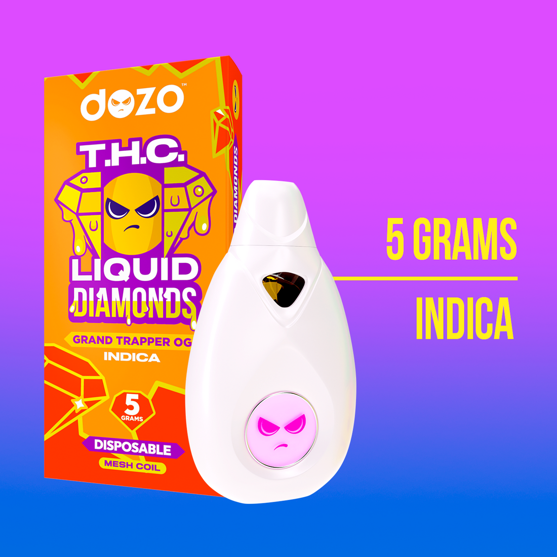 5g Liquid Diamonds Disposable | Lemon Cherry (Sativa)