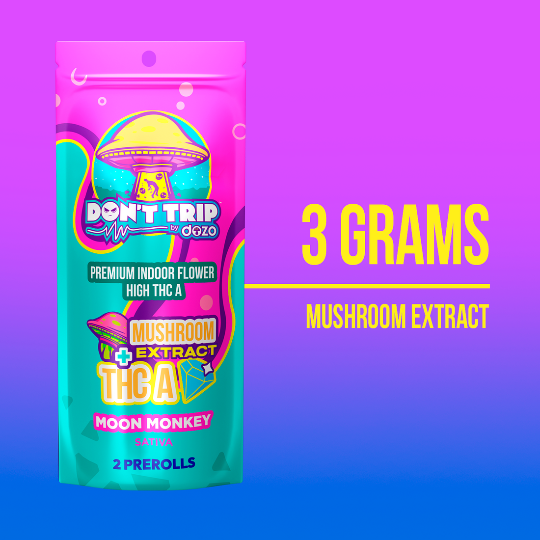 Don't Trip Mushroom Extract Preroll
