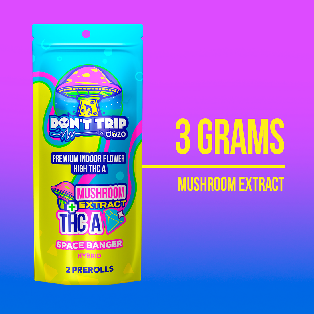 Don't Trip Mushroom Extract Preroll