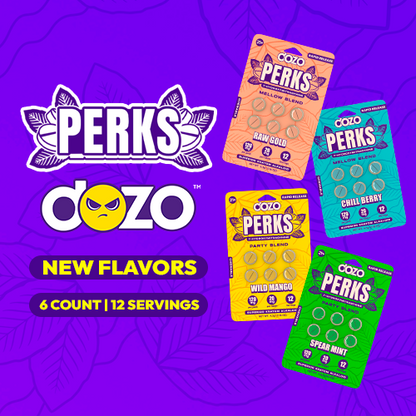 NEW 6ct Dozo PERKS 7-OH