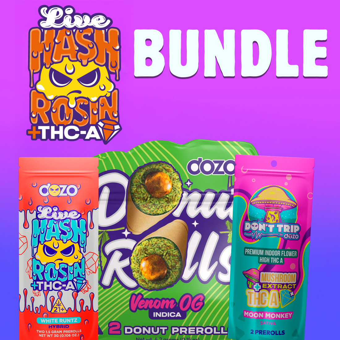 Live Rosin Preroll Bundle