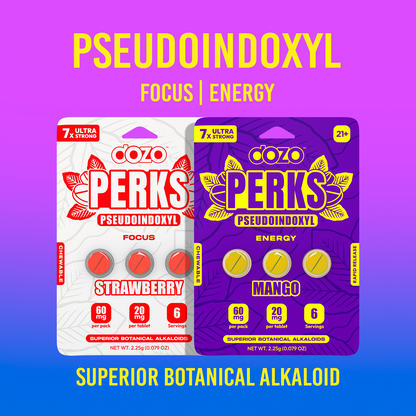 Dozo PERKS PSEUDOINDOXYL | 3ct (60 mg Per Pack)