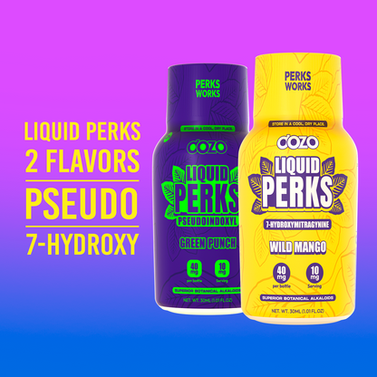 Dozo LIQUID PERKS 7-HYDROXYMITRAGYNINE | WILD MANGO