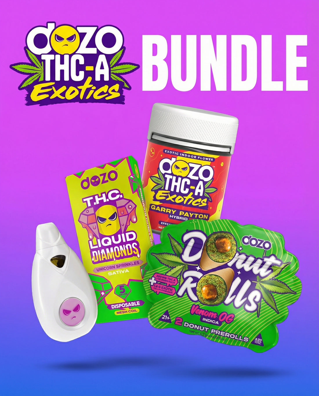 THC-A Flowers Bundle