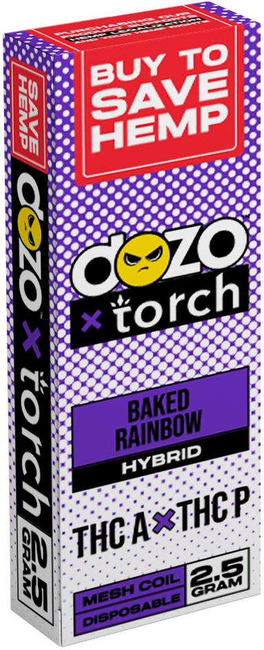 Dozo x Torch Vape: Baked Rainbow (out of stock)