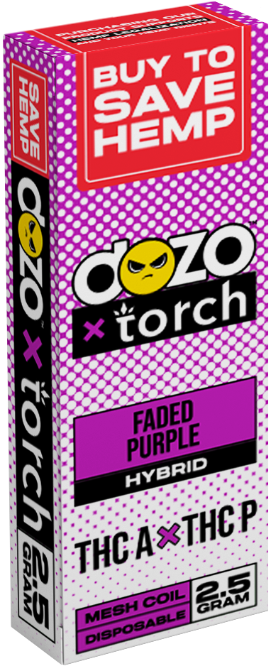 Dozo x Torch Vape: Faded Purple (out of stock)