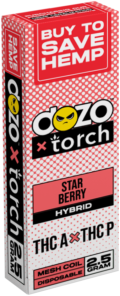 Dozo x Torch Vape: Star Berry (out of stock)