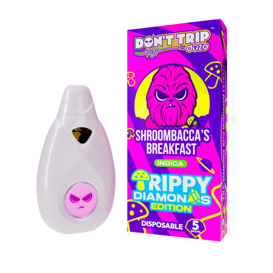 Trippy Dimonds Mushroom Vape: Shroombacca (INDICA)