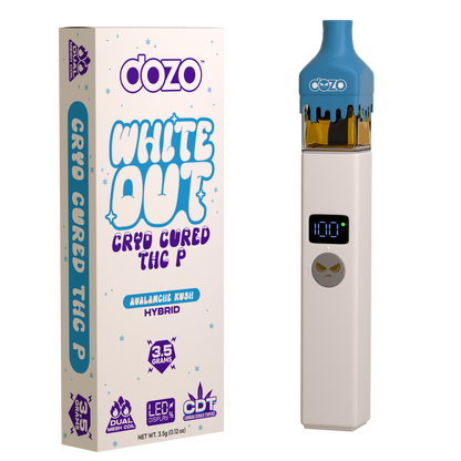 3.5g Dozo White-Out Disposable: Frozen Berry (Indica)