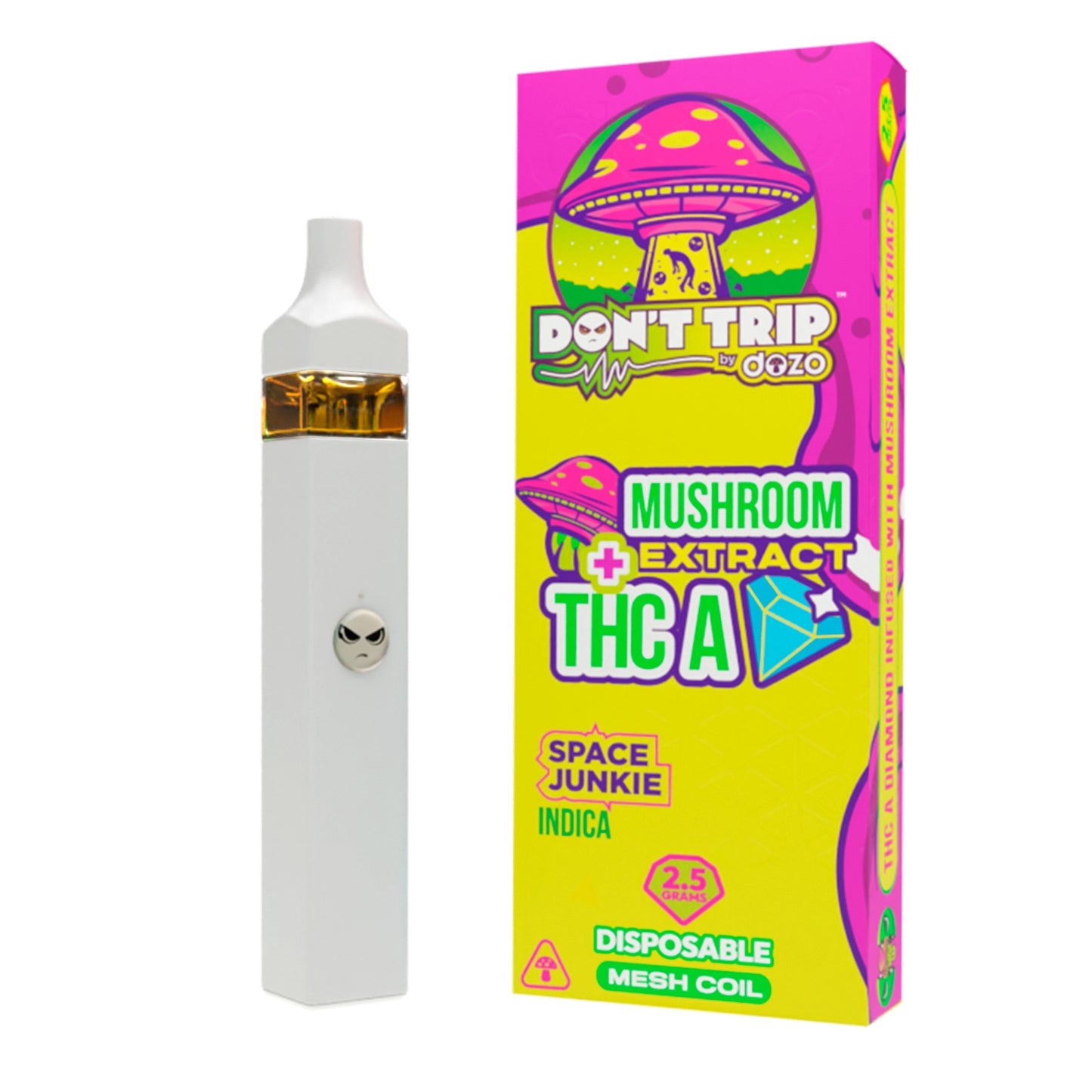 Don't Trip Mushroom Vape: Space Junkie (Indica) – puredozo