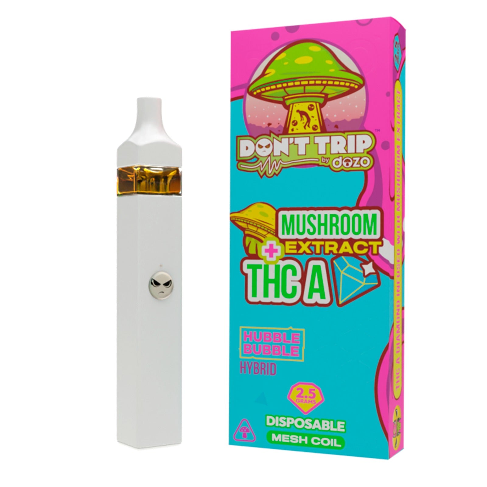 Don't Trip Mushroom Vape: Hubble Bubble (Hybrid) – puredozo