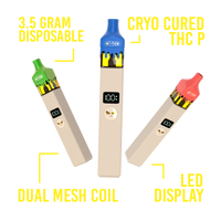3.5g Dozo White-Out Disposable: Snowman Slush (Indica)