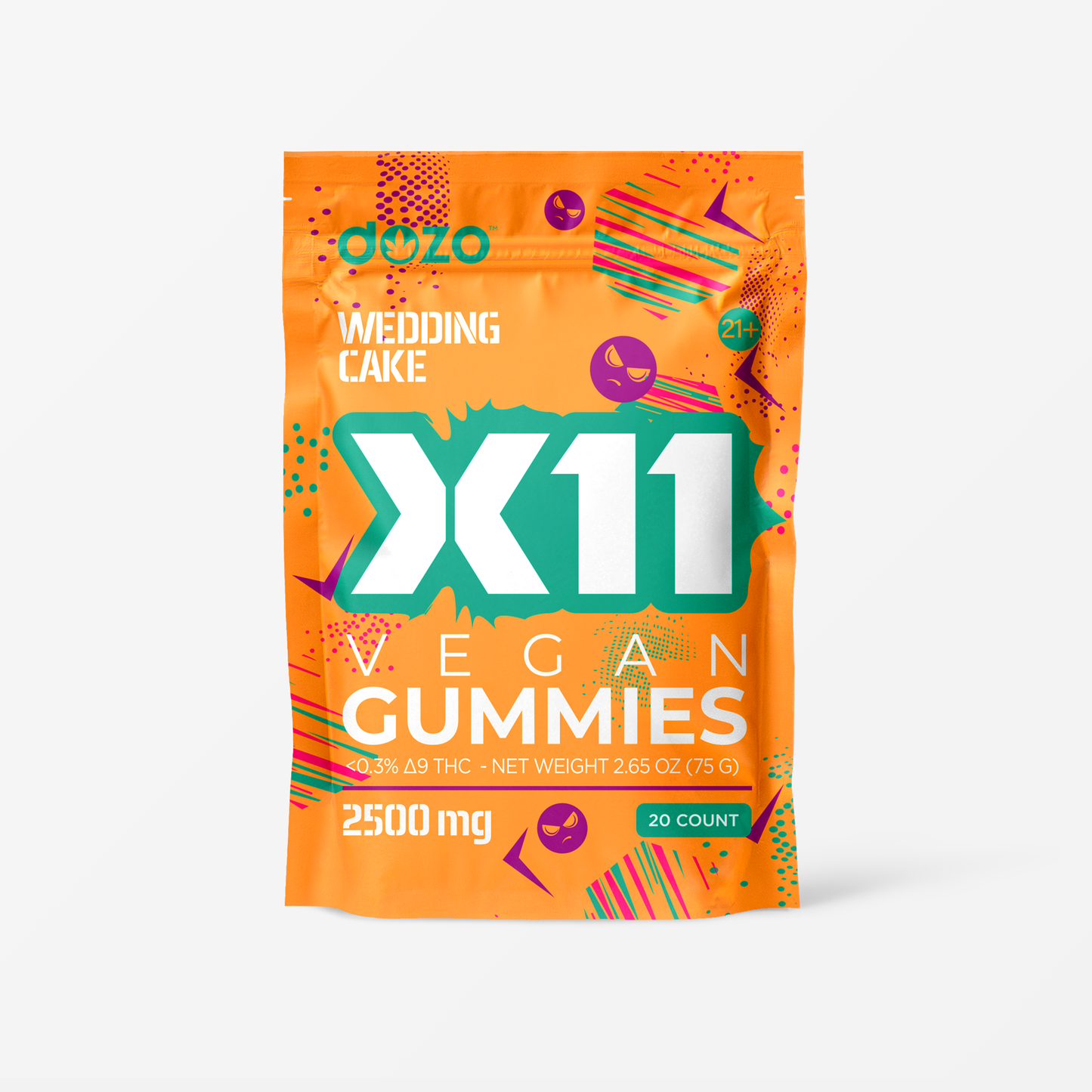 X11 Gummies | Wedding Cake (Hybrid)