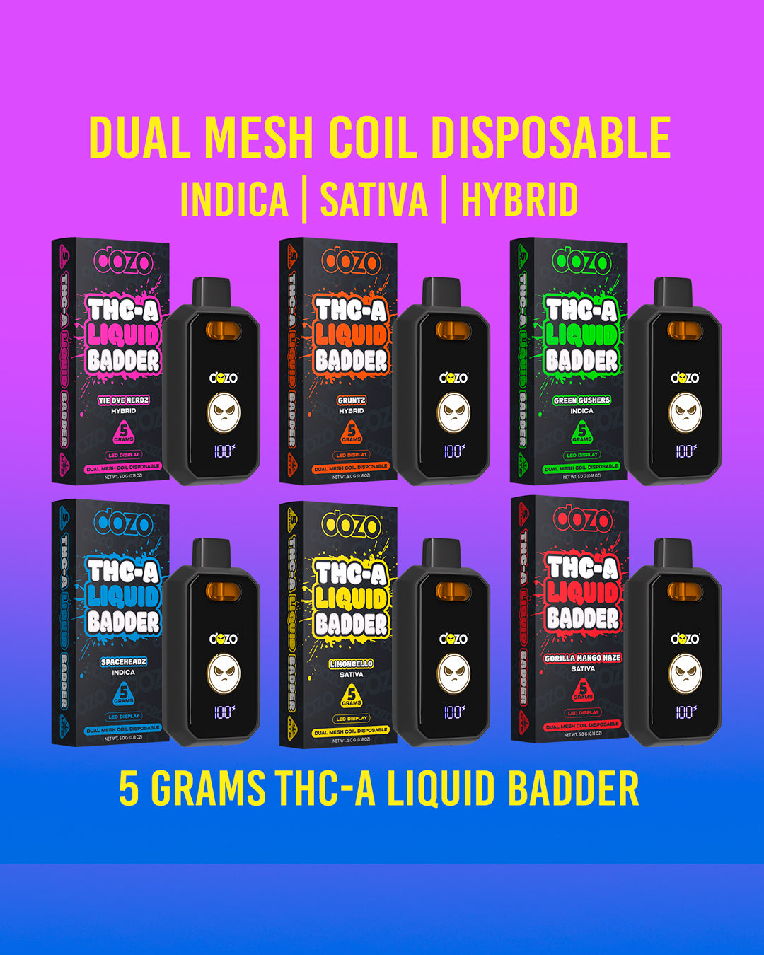 5g Dozo THC-A Liquid Badder
