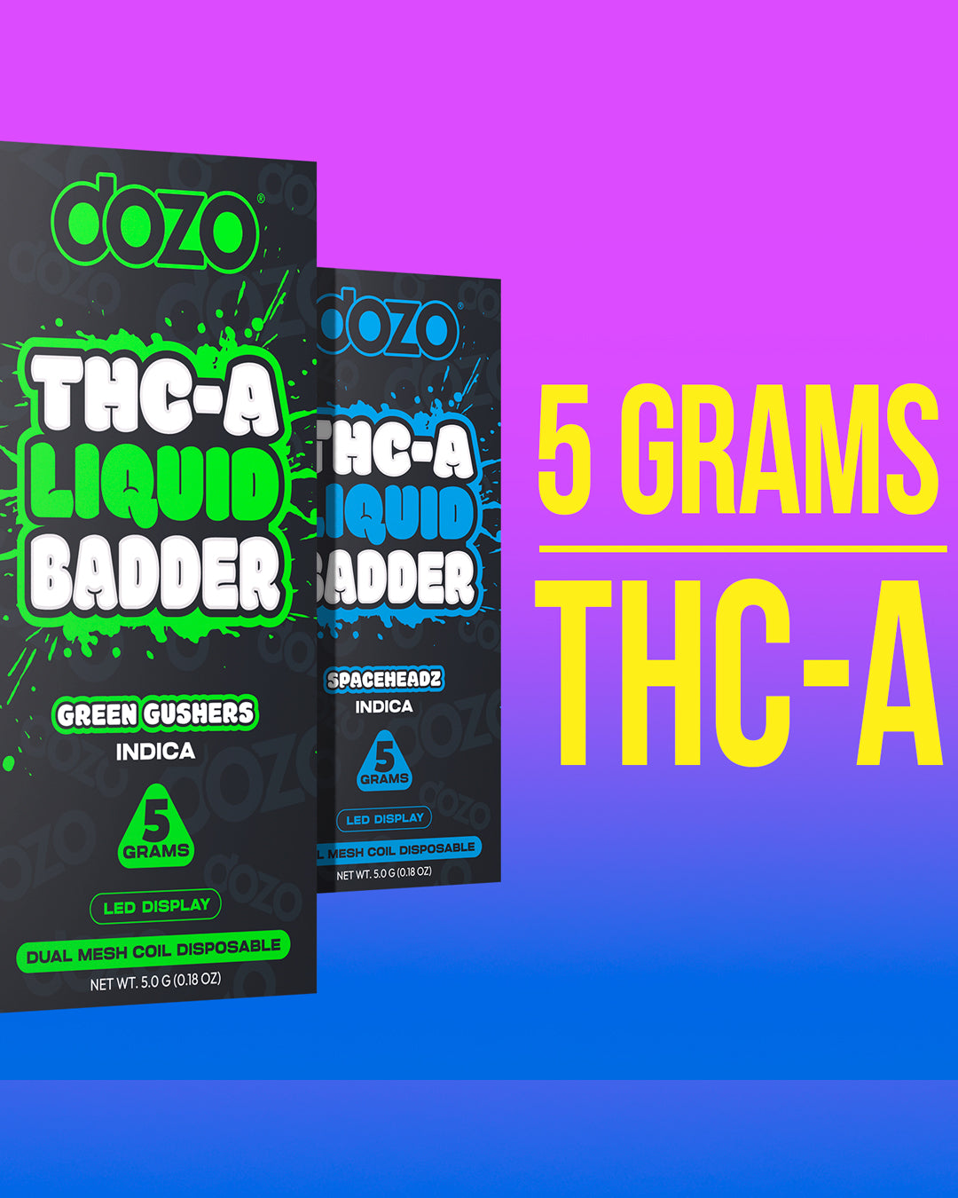 5g Dozo THC-A Liquid Badder