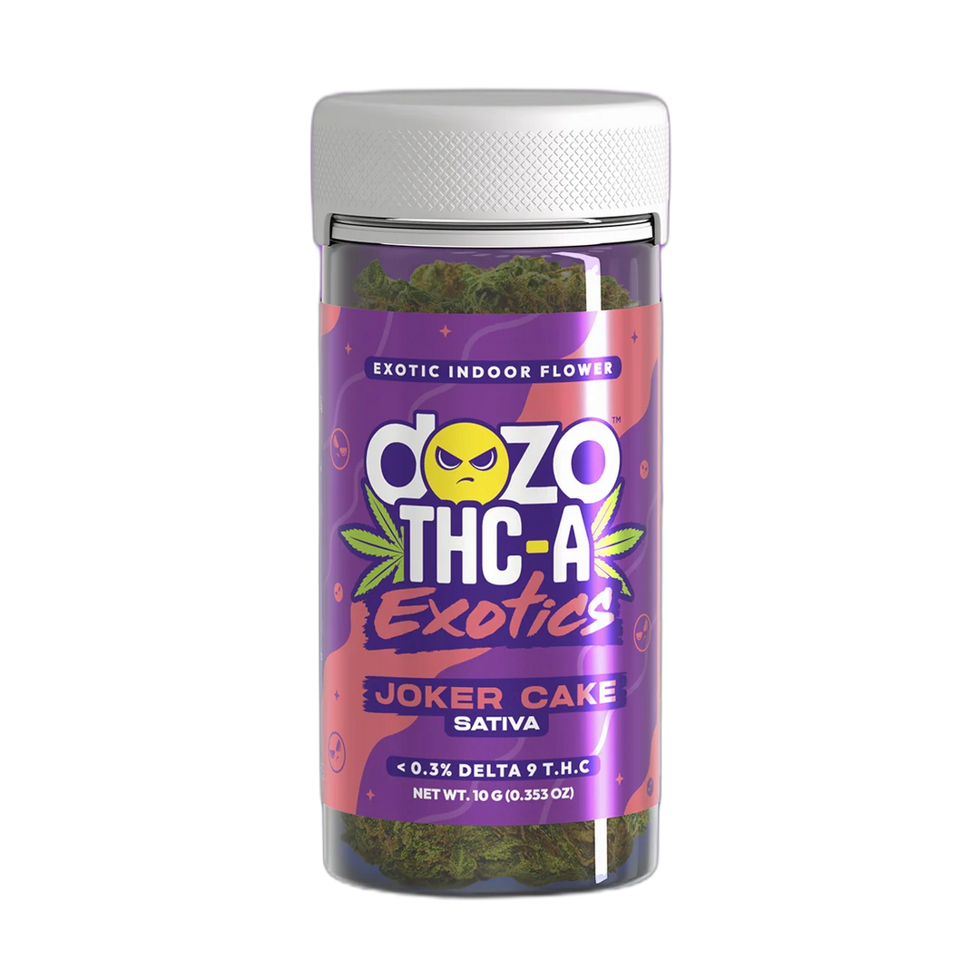 10g Dozo THC-A INDOOR FLOWER | Joker Cake - Sativa