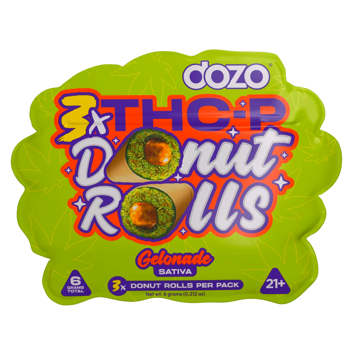 Dozo Donut Prerolls 6 grams (3ct)