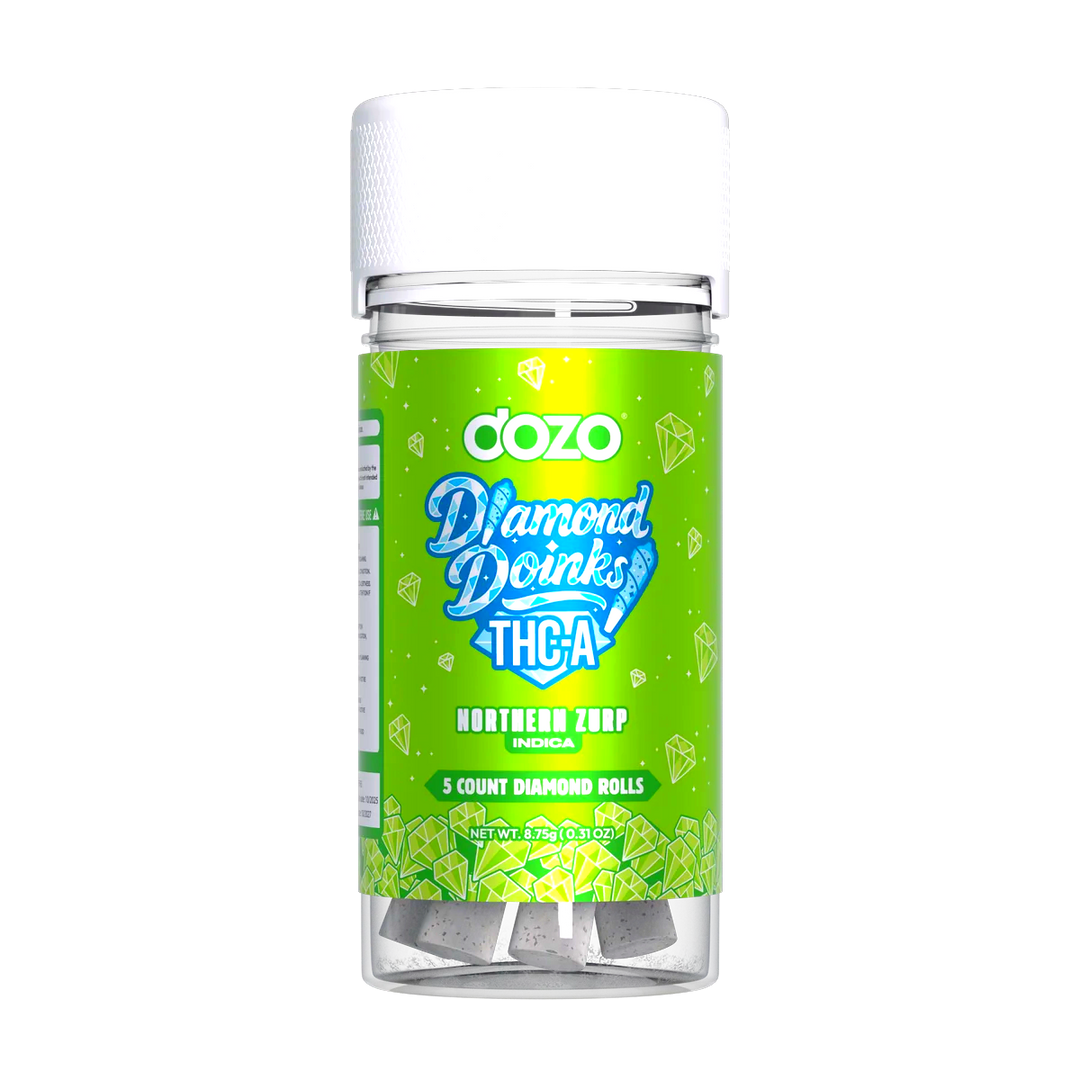 Dozo THC-A Doinks -  Diamond Rolls (5ct)