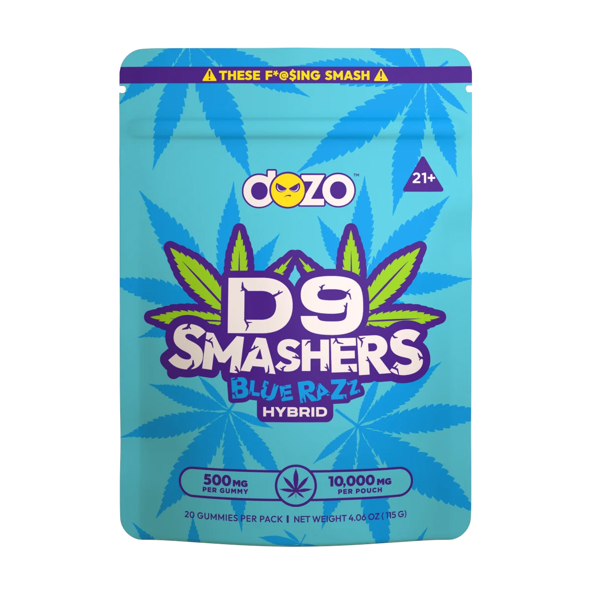 D9 Smashers Gummies | 500mg per gummy