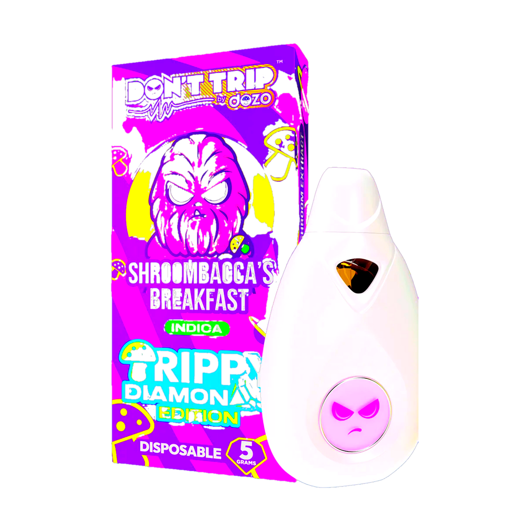 5g Trippy Diamonds Mushroom Vape | Shroombacca