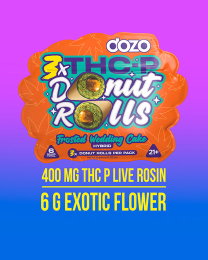 Dozo Donut Prerolls 6 grams (3ct)