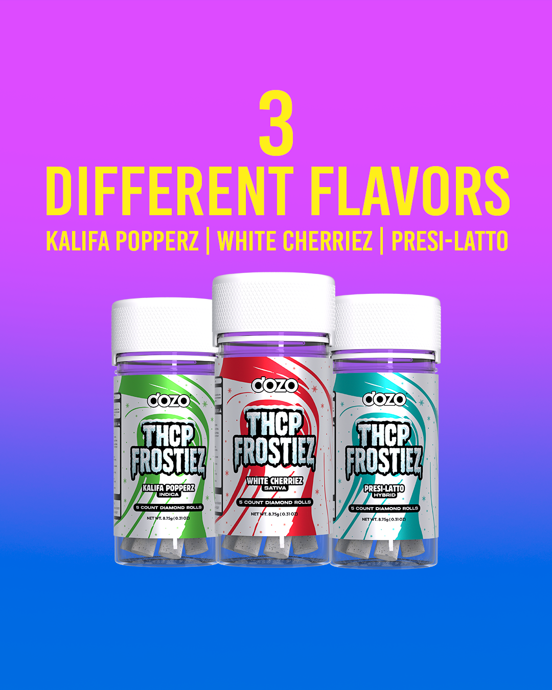 Dozo THCP Frostiez -  Diamond Rolls (5ct)