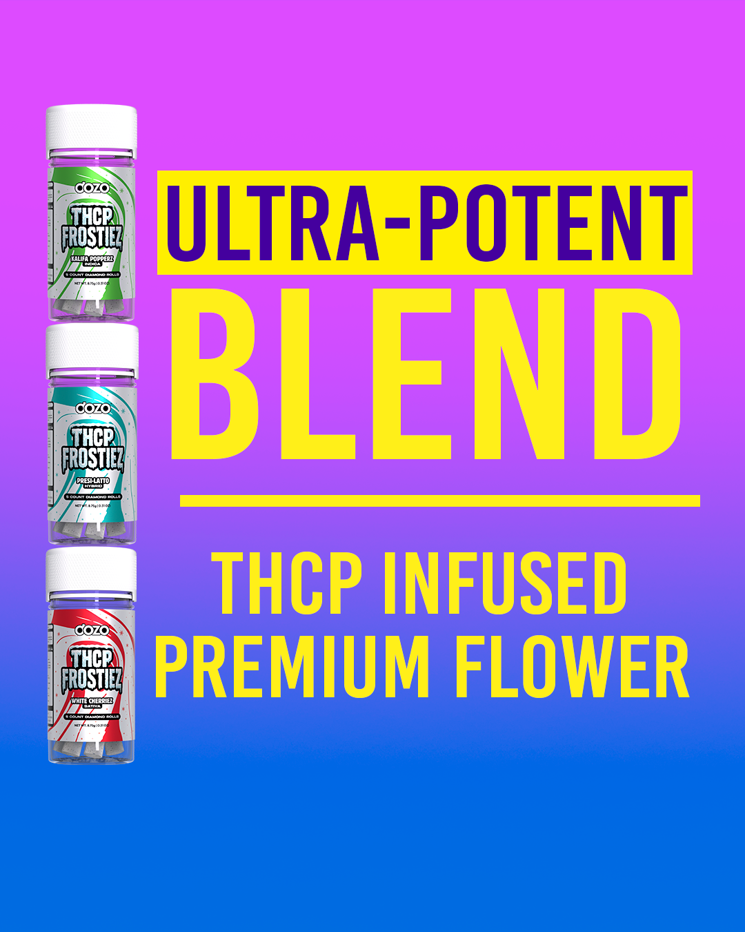 Dozo THCP Frostiez -  Diamond Rolls (5ct)