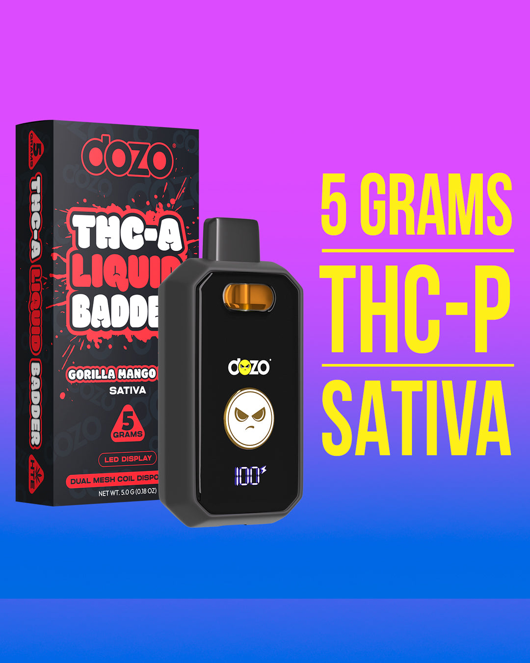 5g Dozo THC-A Liquid Badder