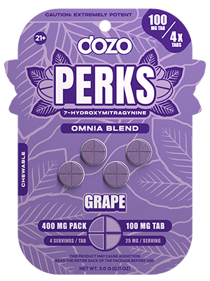 4ct 100mg Dozo PERKS 7-OH