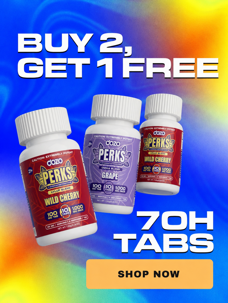 DOZO PERKS 7-OH Tabs — Buy 2 Get 1 Free