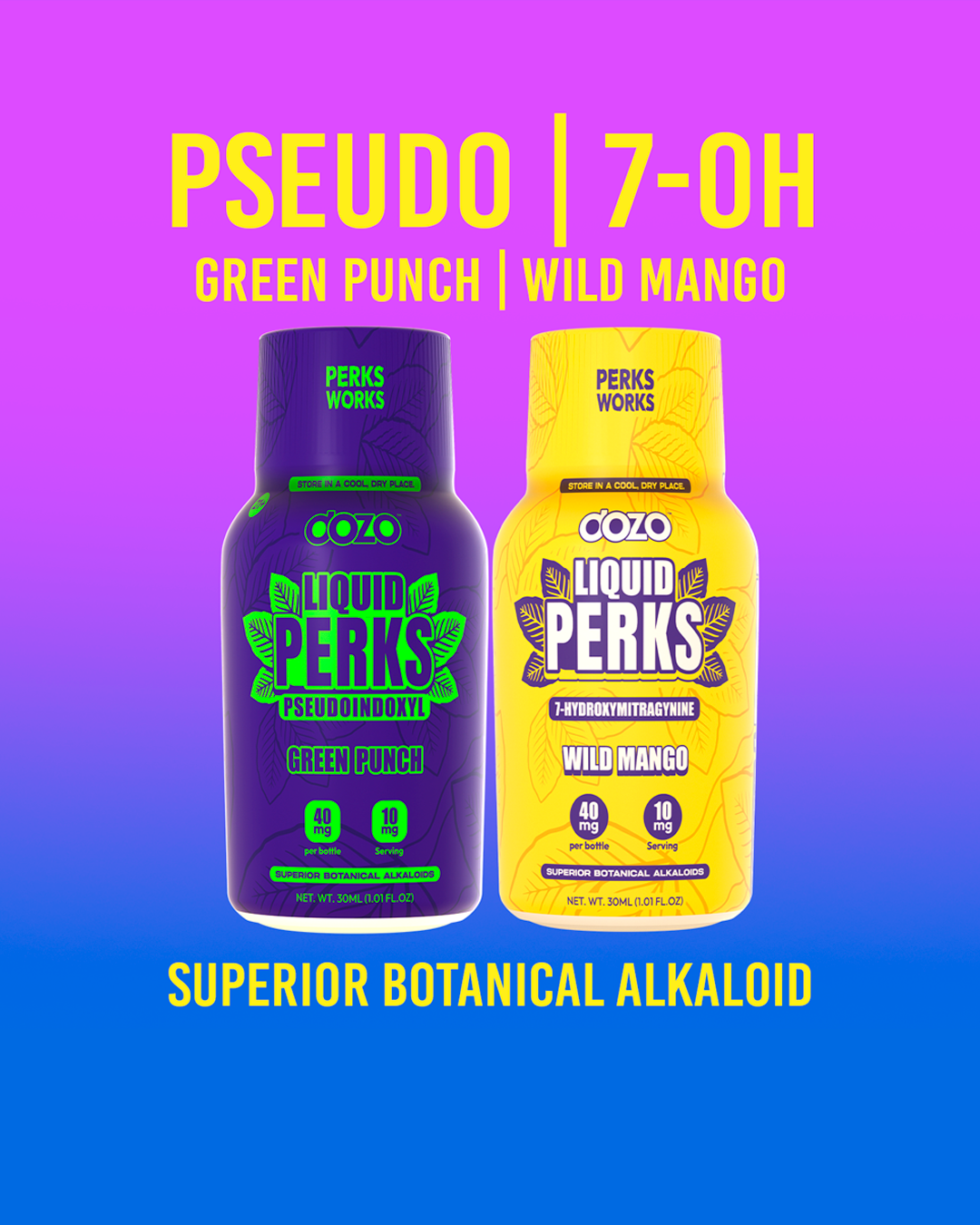 Dozo LIQUID PERKS PSEUDOINDOXYL | GREEN PUNCH