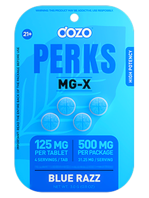 4ct 125mg Dozo PERKS MG-X | 500 mg pack