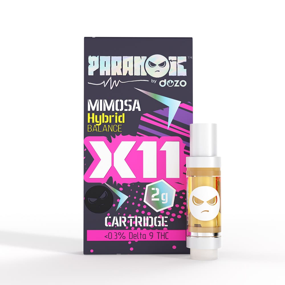 Dozo Paranoic X11 Cart | Sour Gorilla (Sativa)