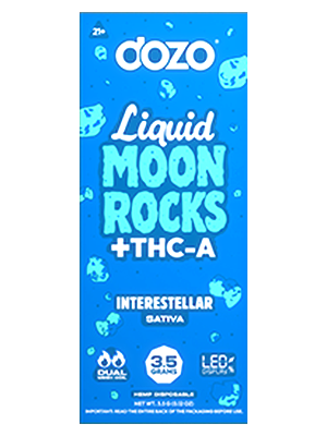 3.5 Dozo Liquid Moonrocks THC-A Disposable
