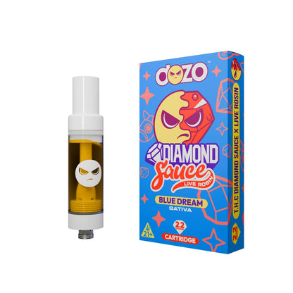 DOZO Diamond Sauce Live Rosin THC Cart