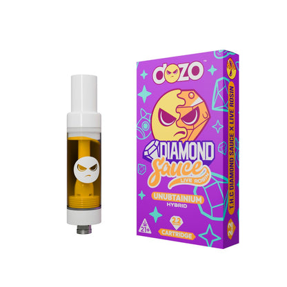 DOZO Diamond Sauce Live Rosin THC Cart